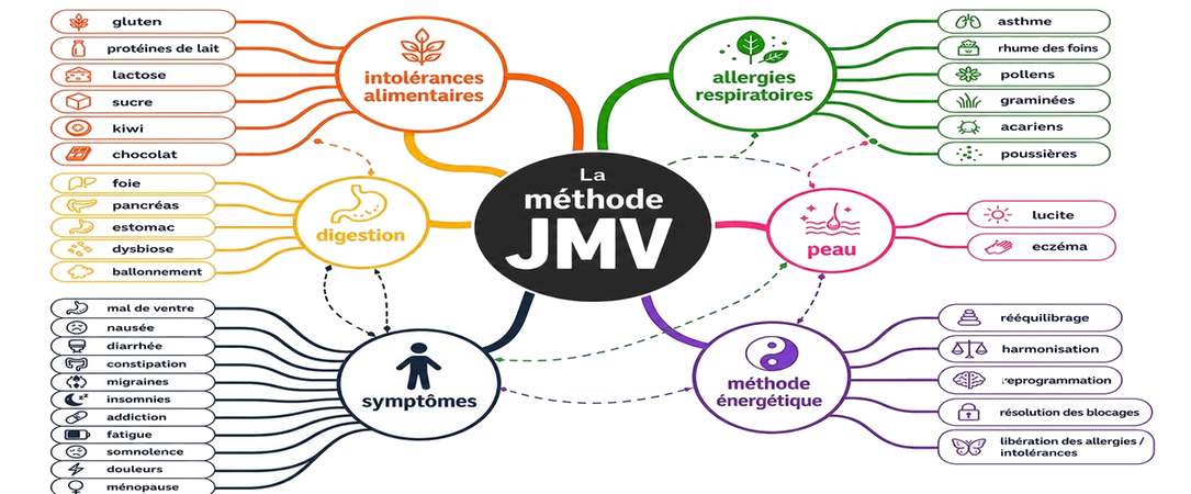 Image de la méthode JMV à Tours, pour déprogrammer allergie, intolérances et retrouver le chemin de la santé naturelle