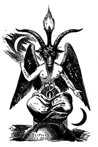 Le Baphomet de Eliphas Levi, figure emblématique de solve et coagula - alchimie interieure à Tours 37